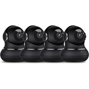 litokam Indoor Security Camera 360° Motion Tracking, Pet Camera